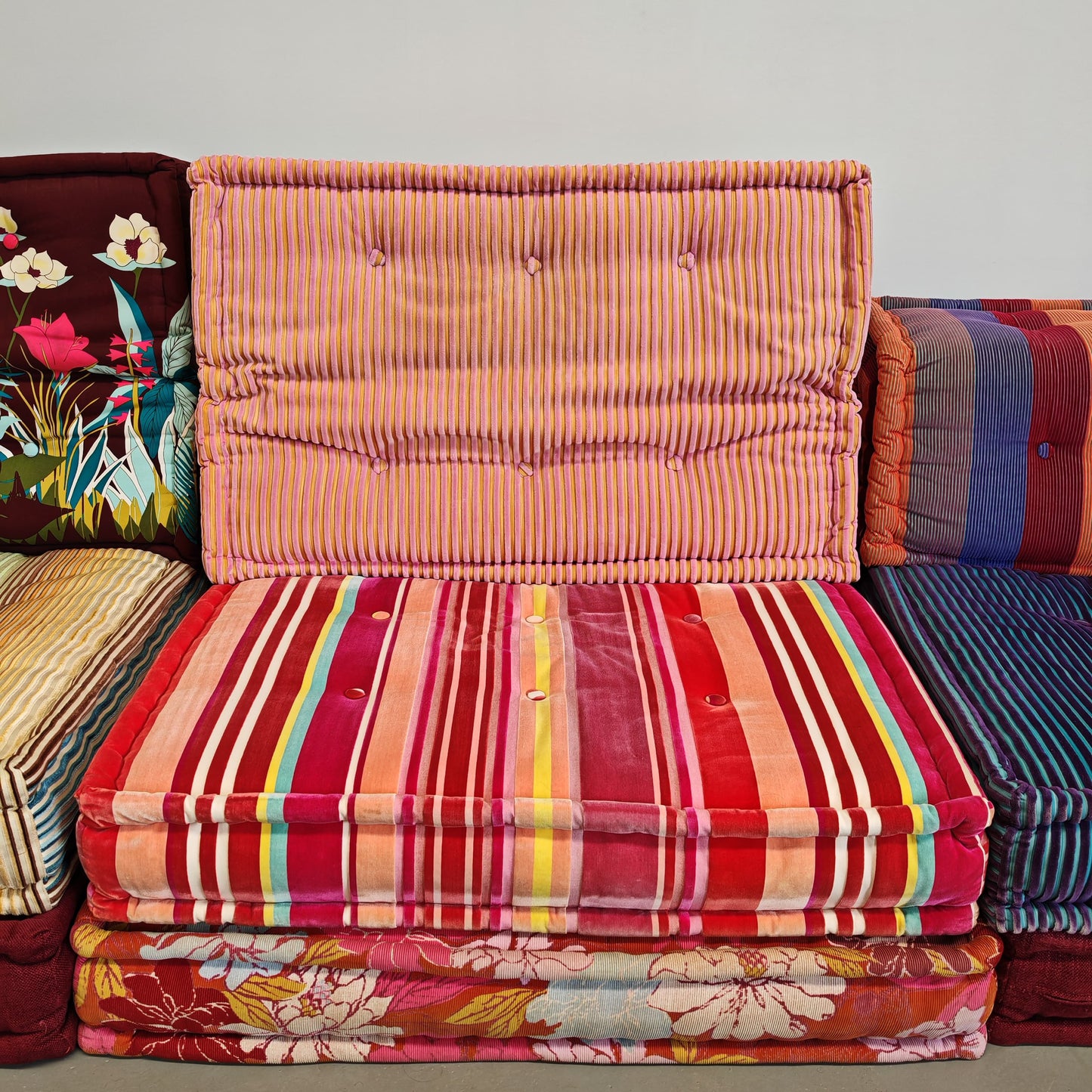 Divano modulare Mah Jong By Kenzo, Hans Hopfer per Roche Bobois 1970's