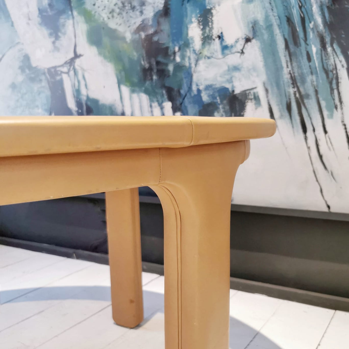 Tavolo tondo Dinette Luigi Massoni per Poltrona Frau 1970's
