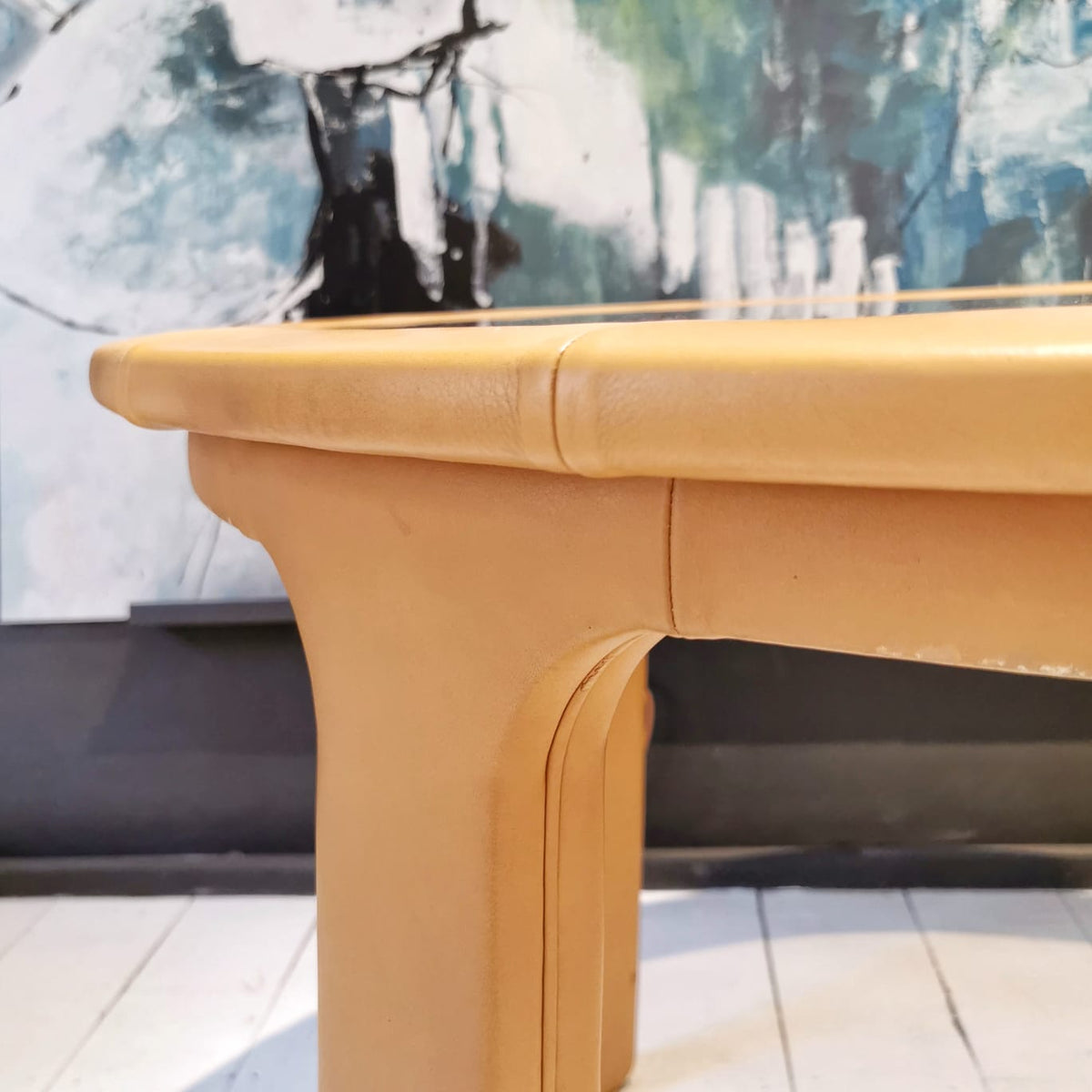 Tavolo tondo Dinette Luigi Massoni per Poltrona Frau 1970's