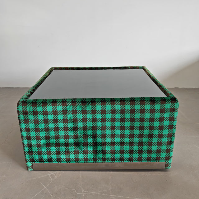 Table d’échecs miroir vert