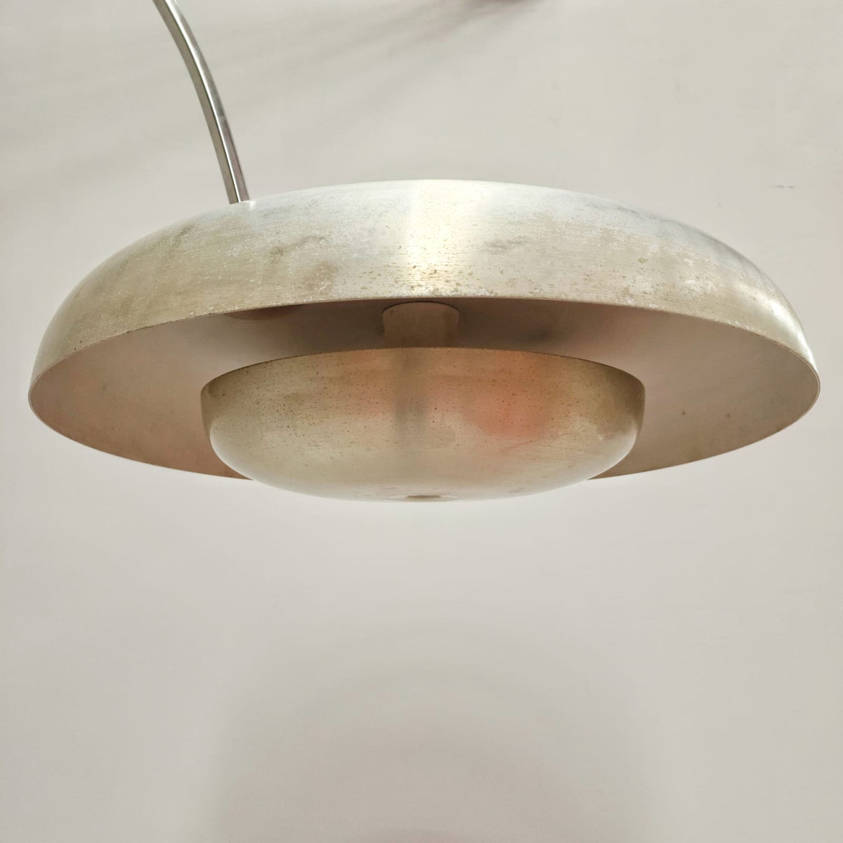 Lampadaire Arco terre-ciel de Pirro Cuniberti pour Sirrah, années 1970