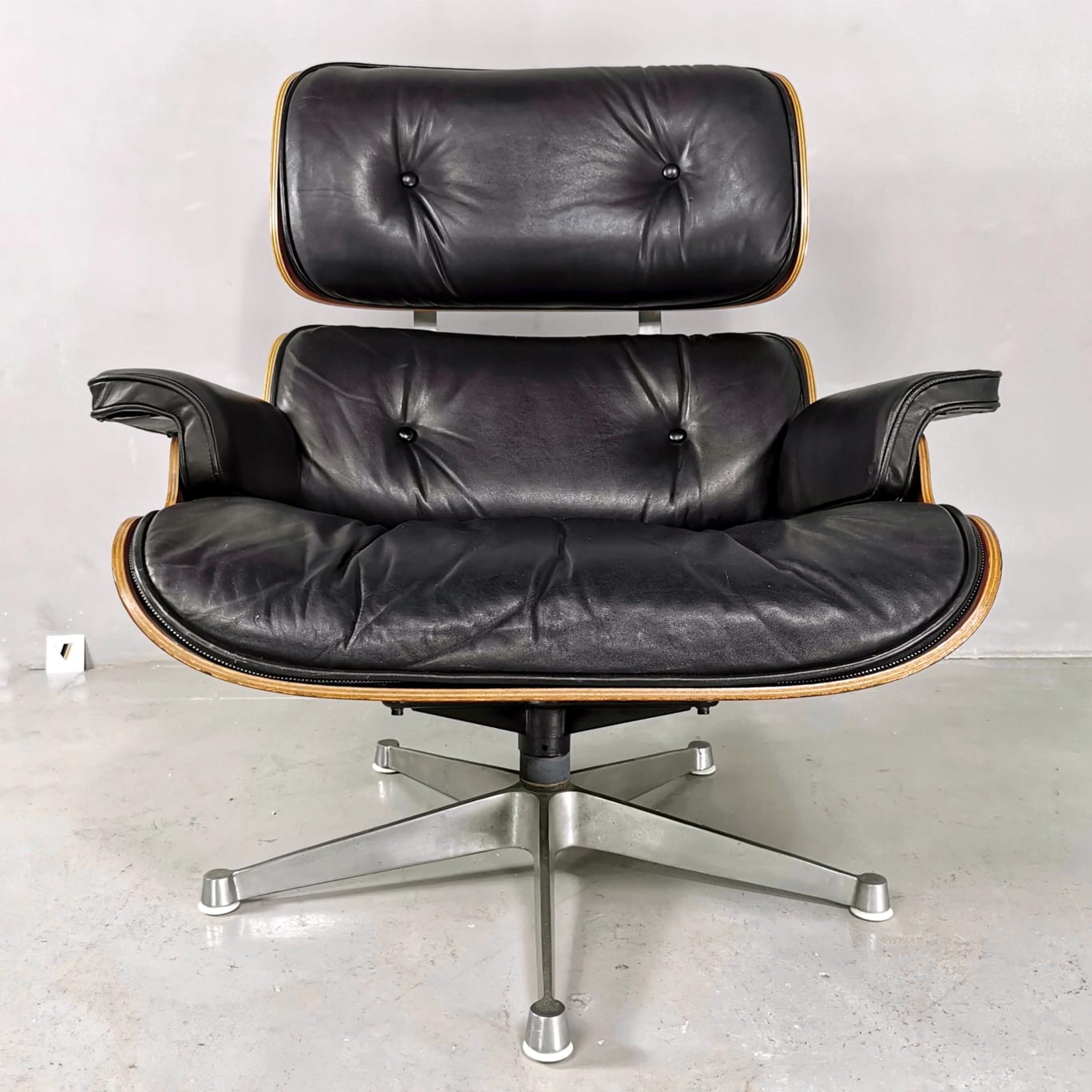 Charles &amp; Ray Eames Lounge Armchairs for Herman Miller by ICF