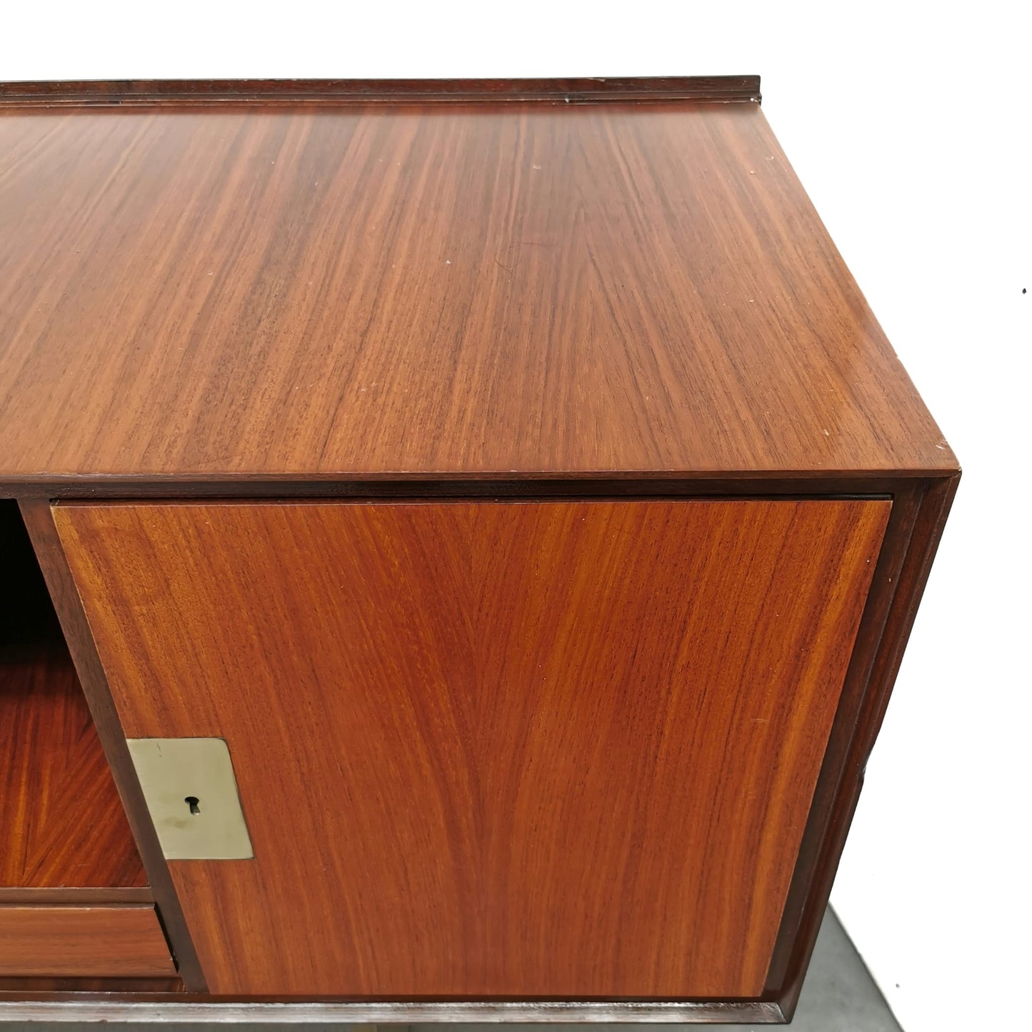 Sideboard Sospeso in teak Edmondo Palutari per Vittorio Dassi 1950's