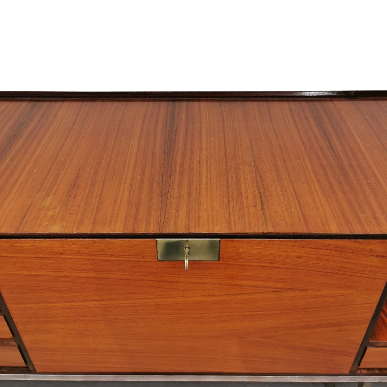 Sideboard Sospeso in teak Edmondo Palutari per Vittorio Dassi 1950's