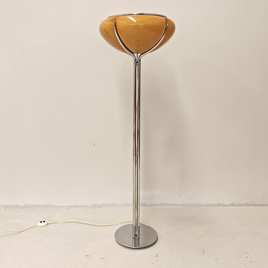 lampada piantana guzzini space age gae aulenti