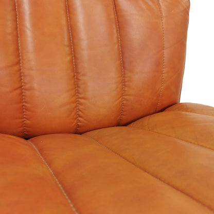 Fauteuil en cuir Arflex 9000, Tito Agnoli, années 1970