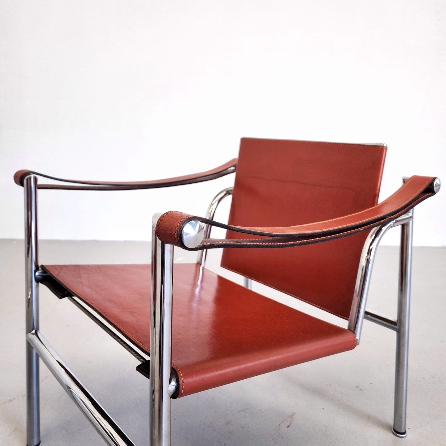 Poltrone Lc1 Le Corbusier Cassina 1970's