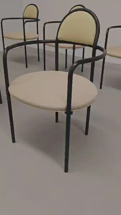 Sedie Poltroncine con braccioli Bieffeplast anni 80