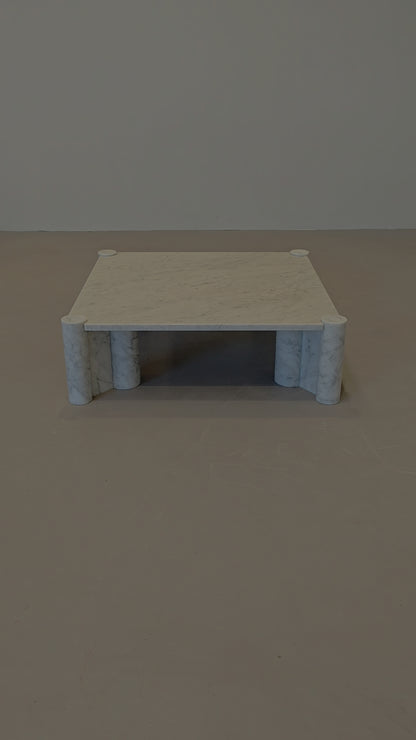 Table basse Jumbo en marbre, Gae Aulenti pour Knoll.