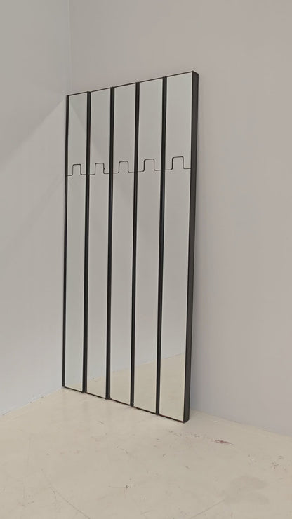Specchio / Appendiabiti Modulare Gronda, L. Bertoncini per Elco 1970