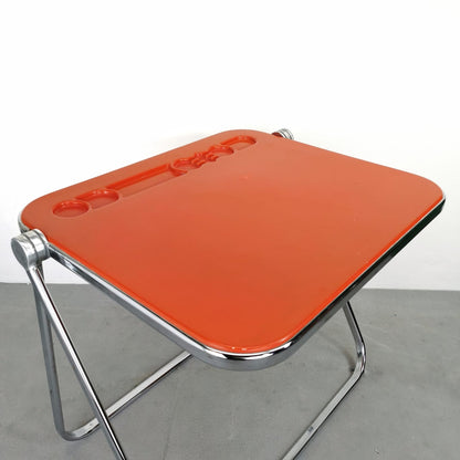 Folding desk / writing table, Platone model, by G. Piretti for Anonima Castelli, 1970s