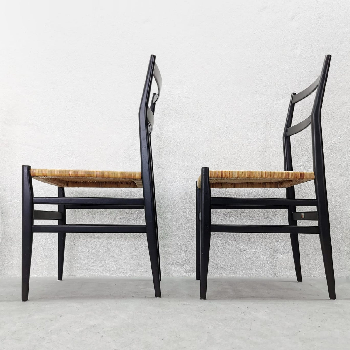 Set di 4 Sedie 646 LEGGERA Gio Ponti per Cassina 1952
