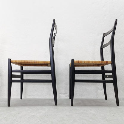Set di 4 Sedie 646 LEGGERA Gio Ponti per Cassina 1952