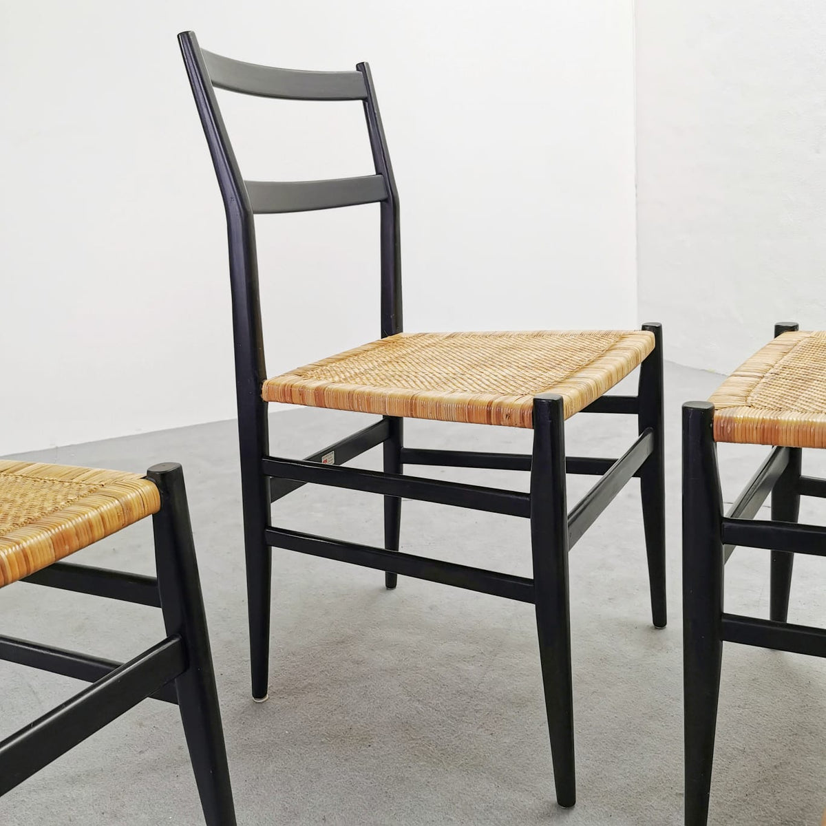 Set di 4 Sedie 646 LEGGERA Gio Ponti per Cassina 1952