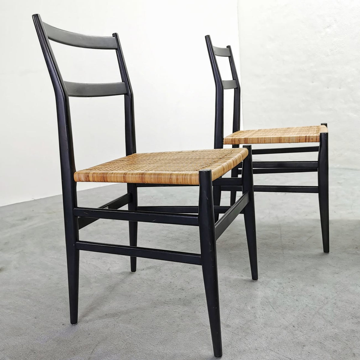 Set di 4 Sedie 646 LEGGERA Gio Ponti per Cassina 1952