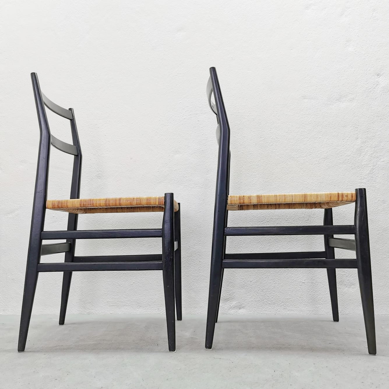 Set di Sedie 646 LEGGERA Gio Ponti per Cassina 1952