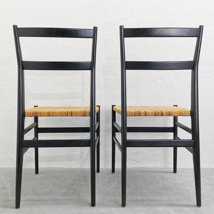 Set di 4 Sedie 646 LEGGERA Gio Ponti per Cassina 1952