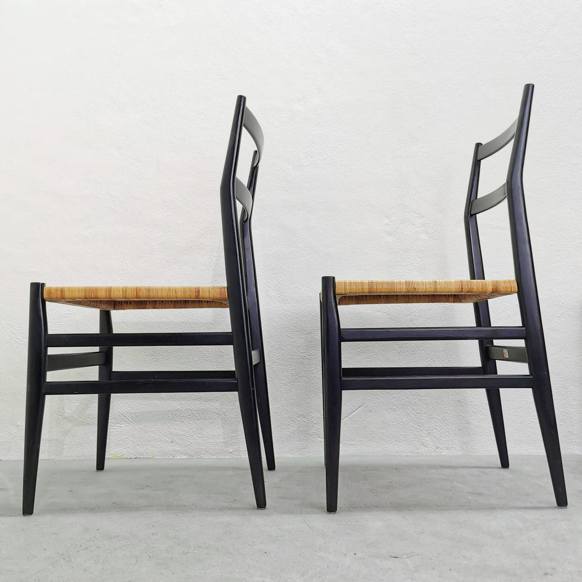 Set di 4 Sedie 646 LEGGERA Gio Ponti per Cassina 1952