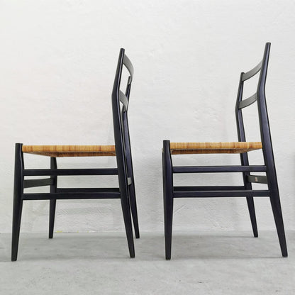 Set di 4 Sedie 646 LEGGERA Gio Ponti per Cassina 1952