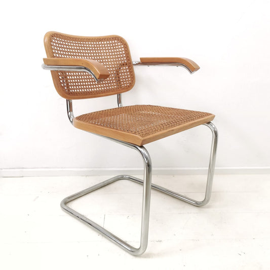 Sedia Cesca con braccioli M. Breuer per Gavina 1960's