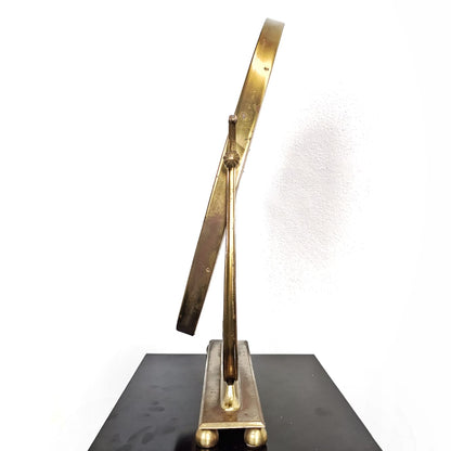 Specchio da Tavolo in Ottone anni 40 /50