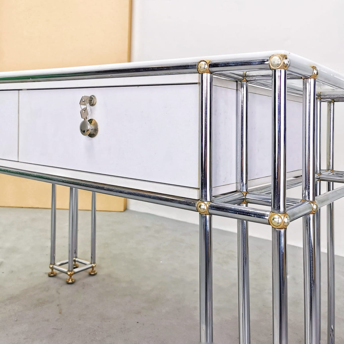 Table console vintage des années 70-80