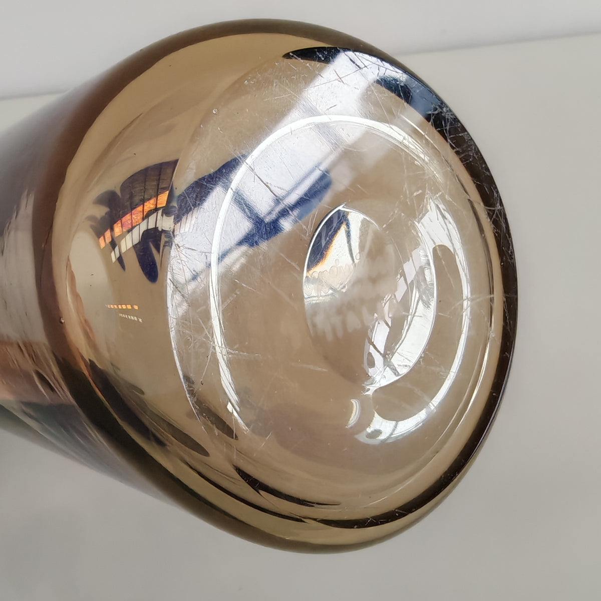 vaso venini firma acidata Murano Venini Italia