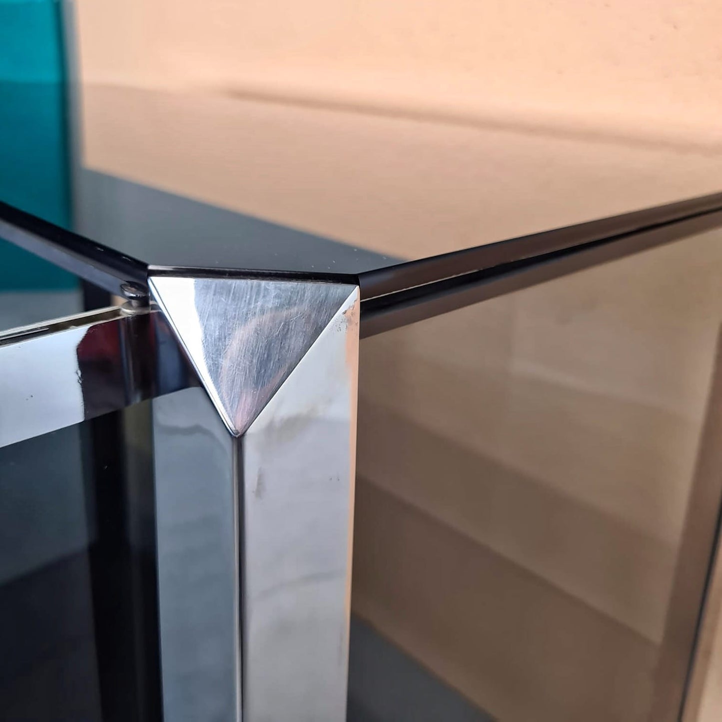 Mobile vetrinetta bar Willy Rizzo per Mario Sabot 1970's – veroraro