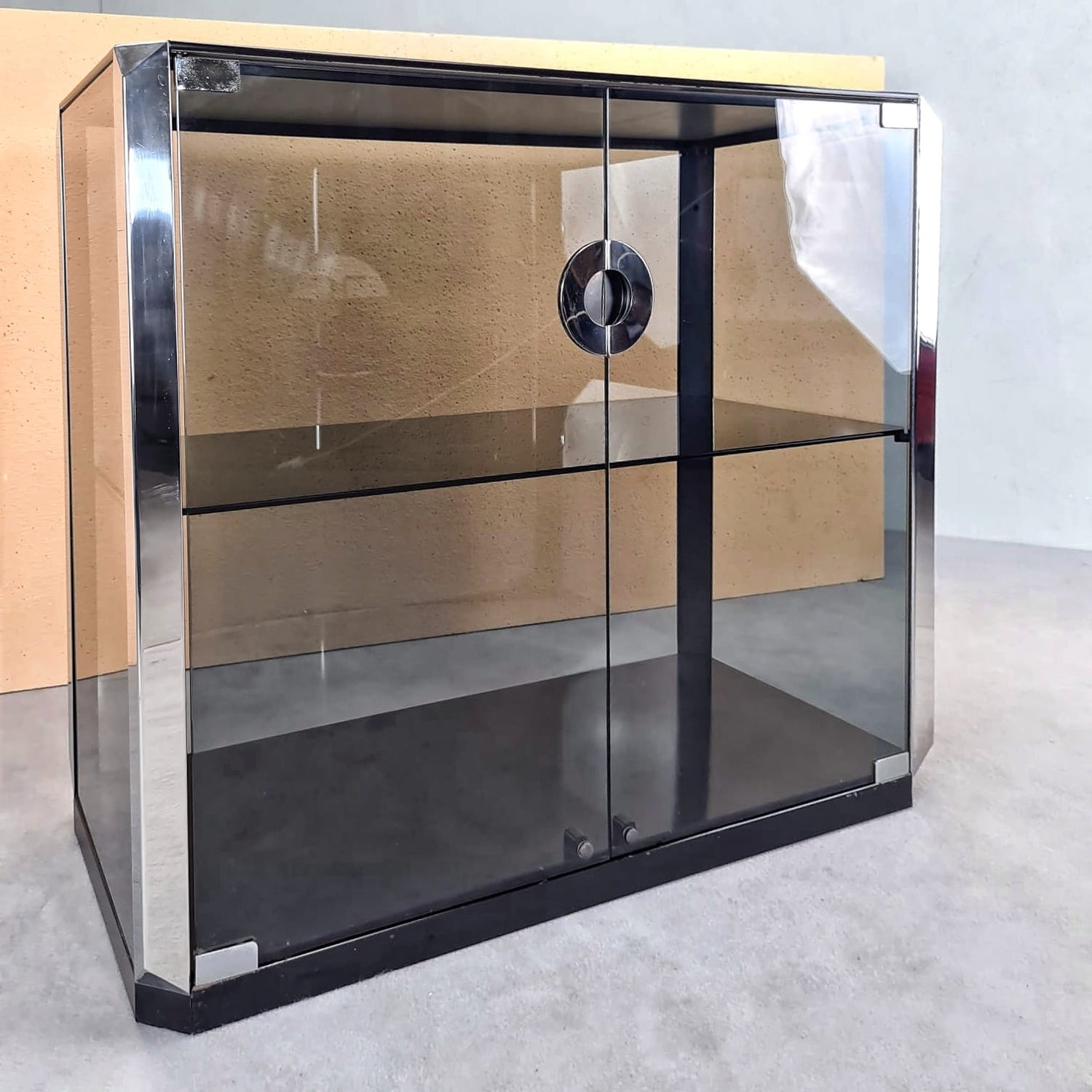 Mobile vetrinetta bar Willy Rizzo per Mario Sabot 1970's – veroraro