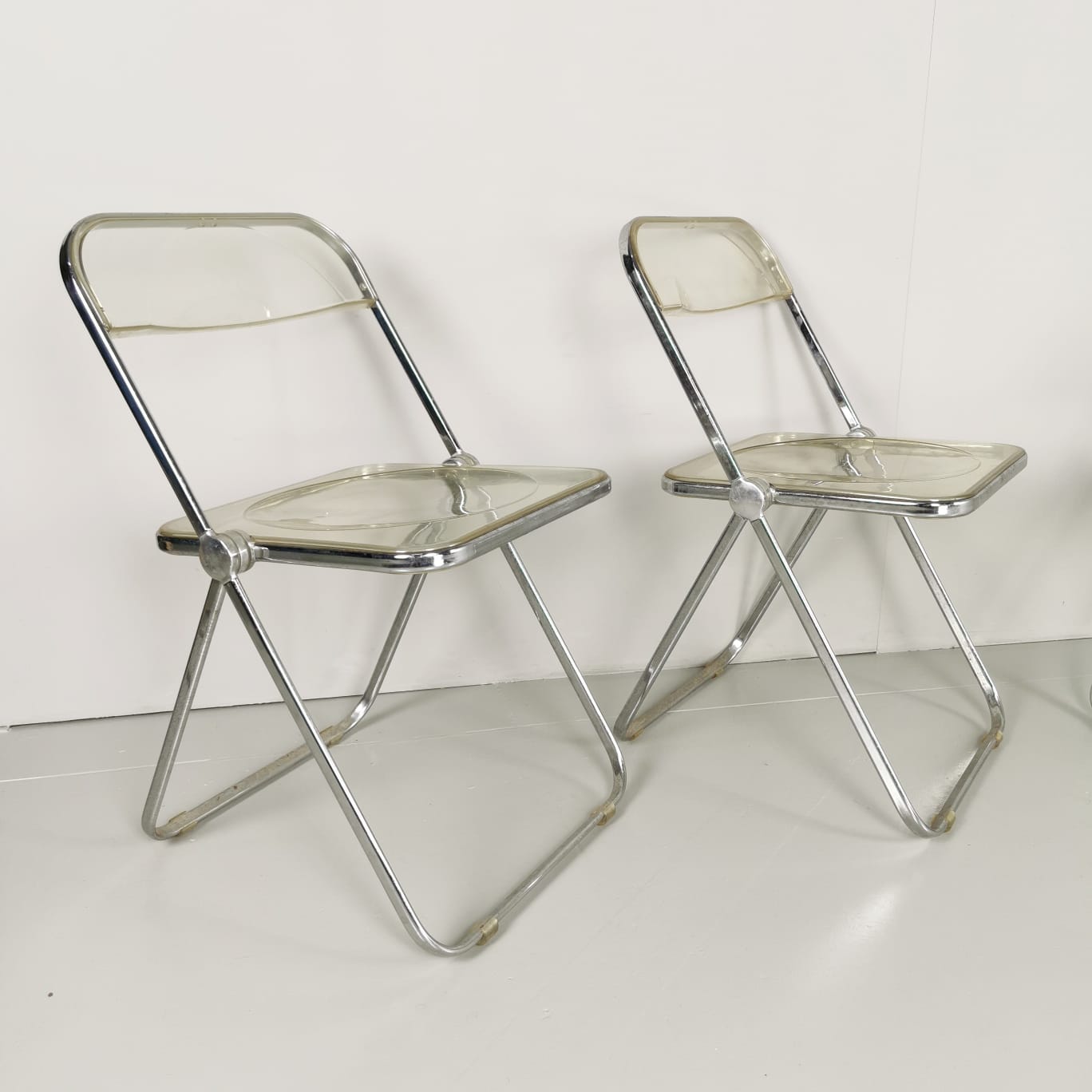 4 sedie plia vintage anni 70