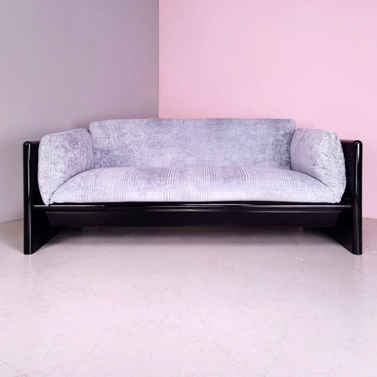 Divano 2 Posti Studio Simon by Gavina velluto Carta da zucchero