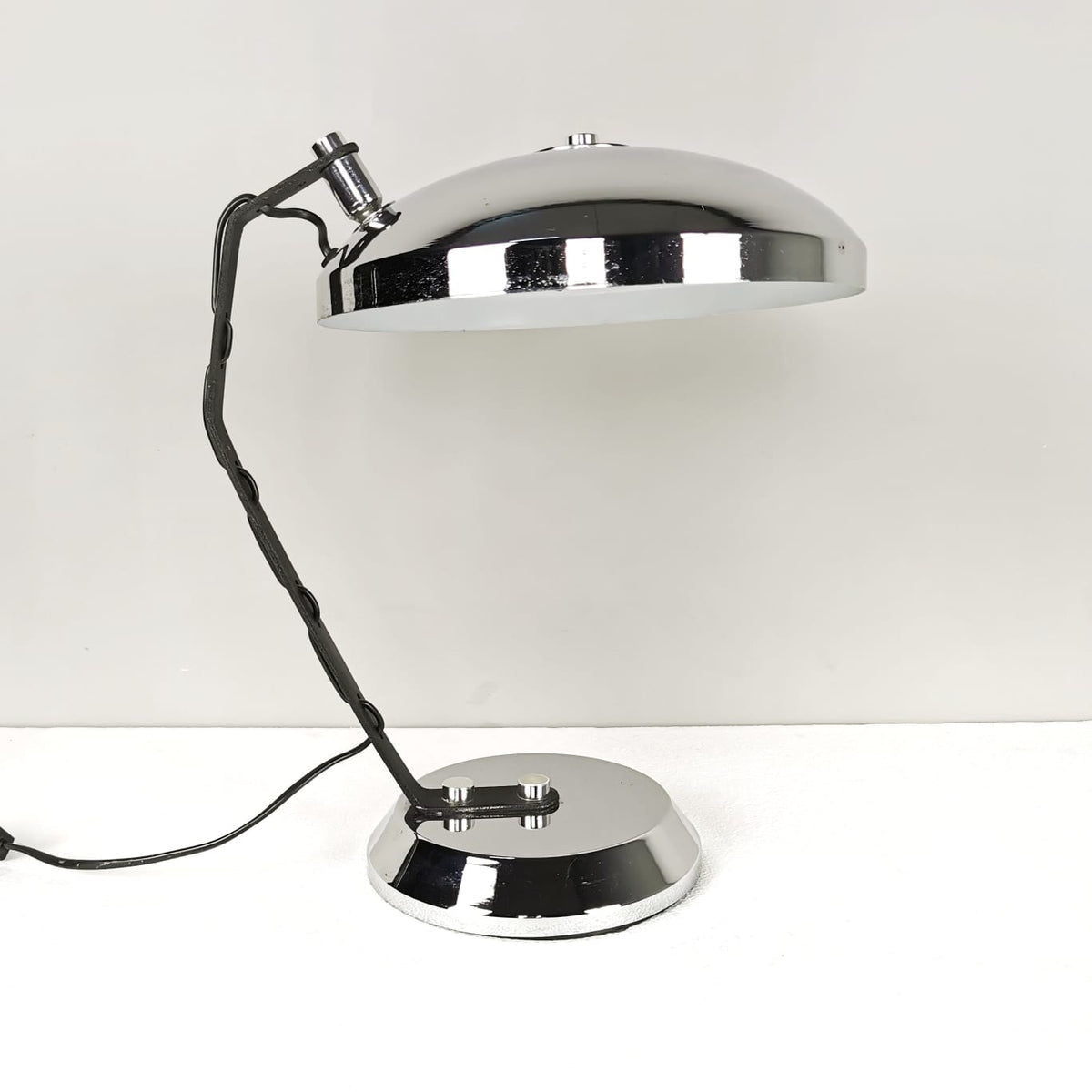 lampada ministeriale cromata anni 70