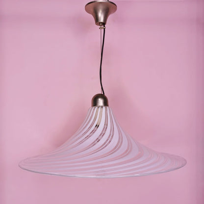 Lampadario Vetro Murano vintage anni 70