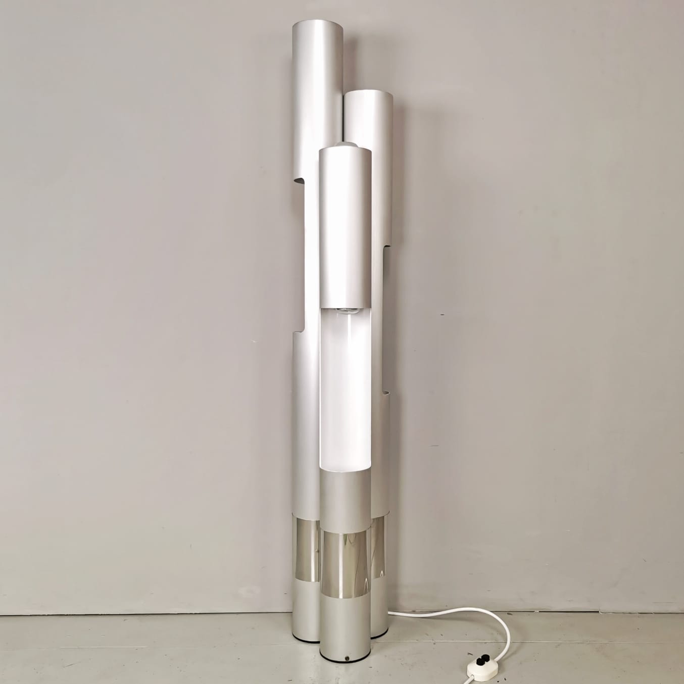 Space Age tubular lamp from the 70s
