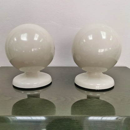 Pair of Junker table lamps by Afra and Tobia Scarpa for Flos, 1970s