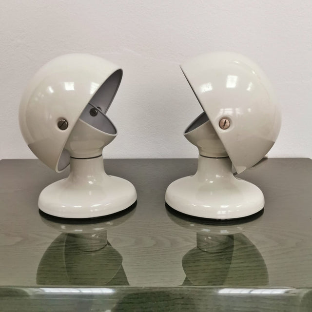 Pair of Junker table lamps by Afra and Tobia Scarpa for Flos, 1970s