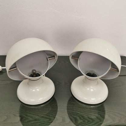Pair of Junker table lamps by Afra and Tobia Scarpa for Flos, 1970s
