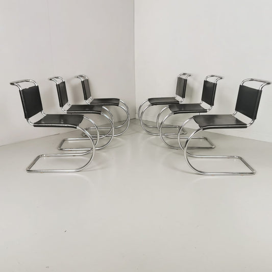 Sedie MR10 Ludwig Mies van der Rohe per Knoll International