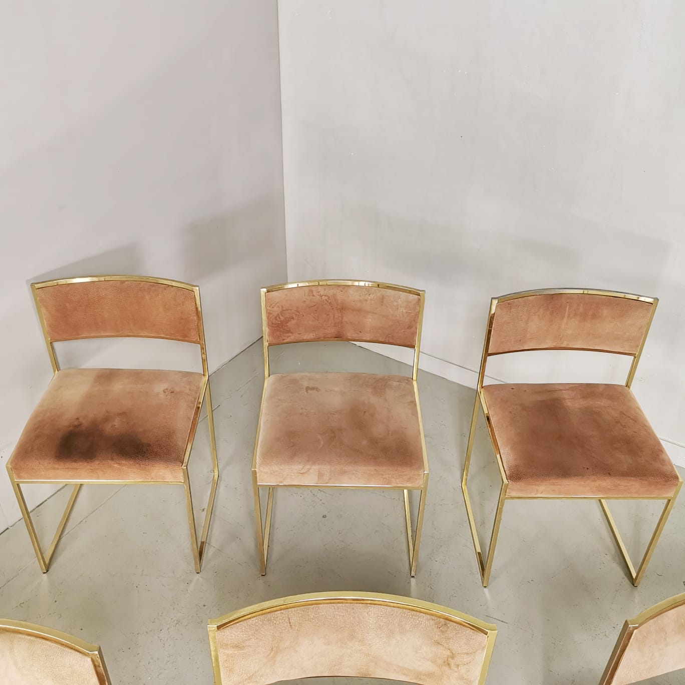 Vintage 70s chairs Attr. Willy Rizzo