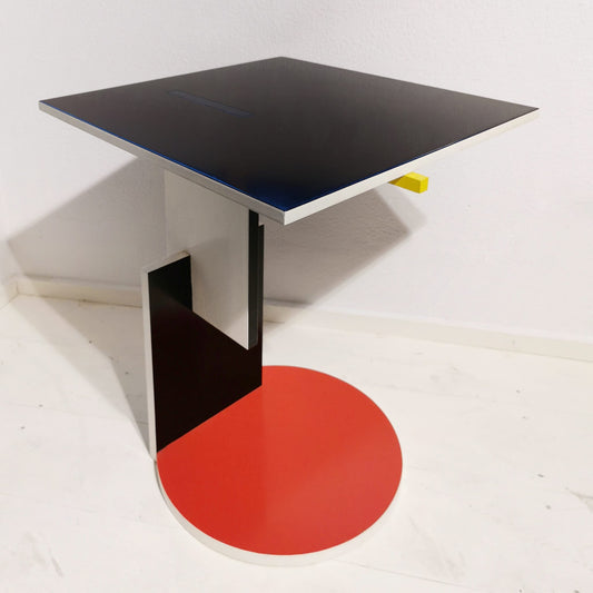 Tavolino Schroeder by Gerrit Thomas Rietveld per Cassina 1980's