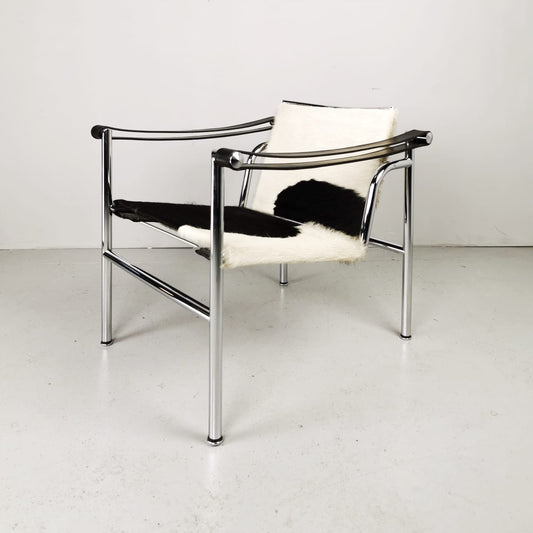 poltrona Lc1 cassina le corbusier vintage design 