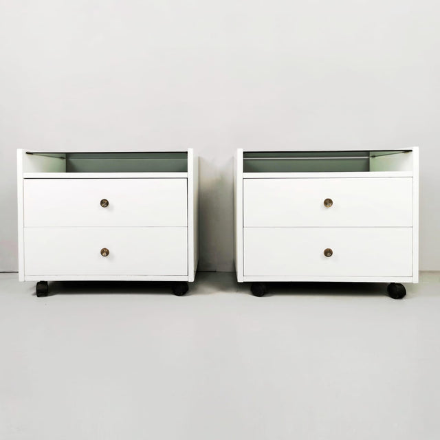 Tables de chevet Carlo de Carli pour Sormani années 1960