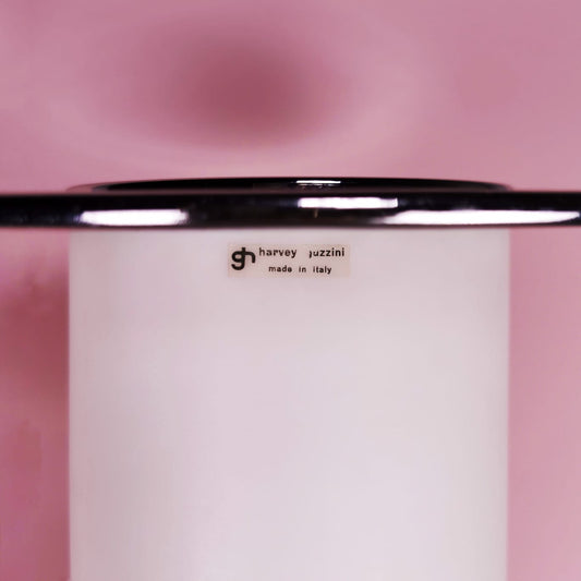 Lampada da terra space age vintage Harvey Guzzini 1970's