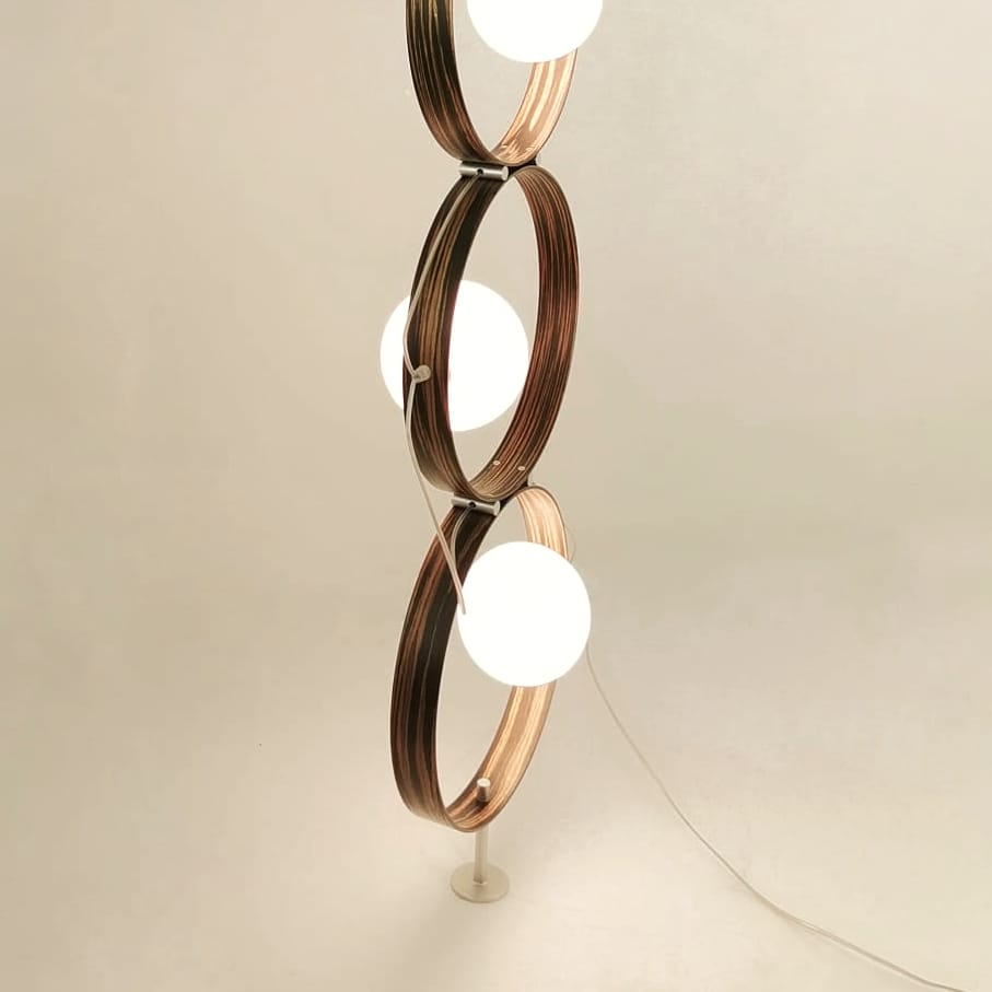 Lampada da terra design Leucos Giukò 5