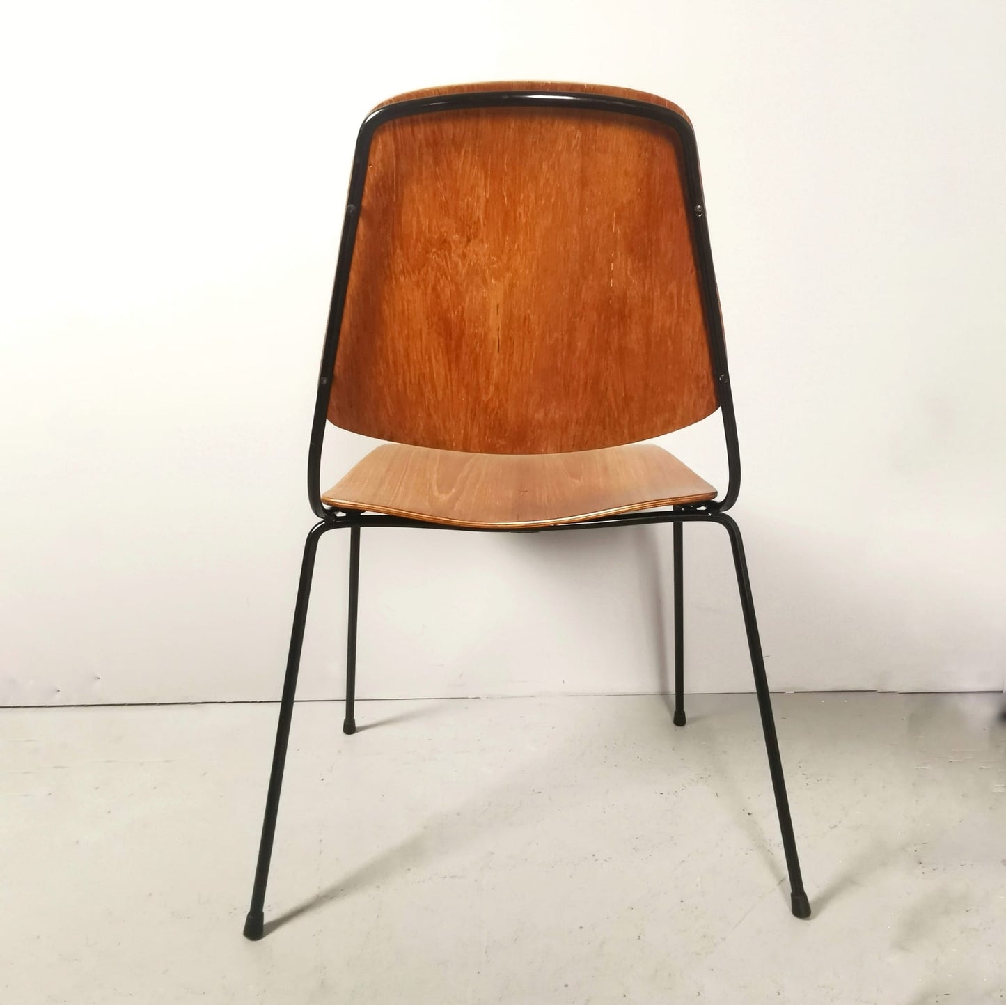sedie multistrato curvato vintage anni 60 