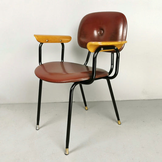 poltronova desk chair scrivania vintage sedia braccioli