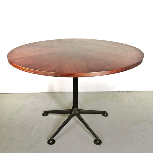 Ico Parisi Rosewood Round Table for MiM from the 60s